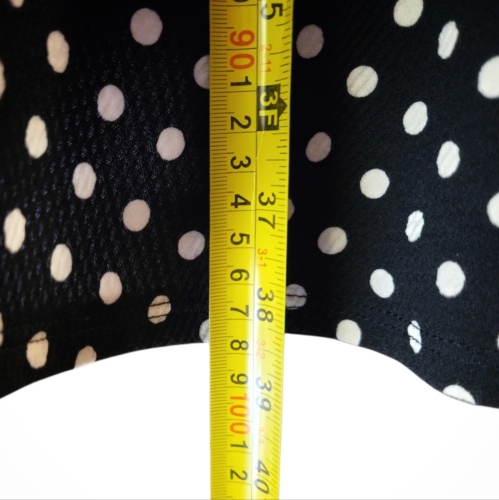 Gilli Black And White Polka Dot Sleeveless Dress. Size L-XL. - Picture 5 of 7